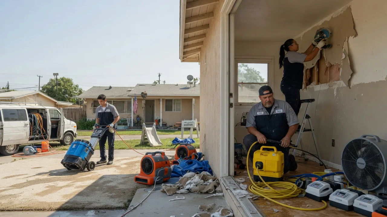 Water Damage Restoration in Tollhouse, CA near me